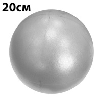 Мяч для пилатеса 20 см (серебро) (E32680) PLB20-4