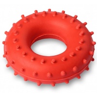 Эспандер кистевой Массажный, кольцо 15 кг (красный) ЭРКМ-15