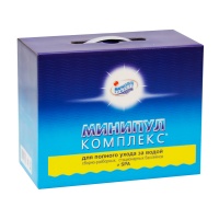 МИНИПУЛ КОМПЛЕКС, 5,5кг коробка, набор химии 5 в 1 для полного ухода за бассейном от 10 до 30м3 Маркопул Кемиклс М22