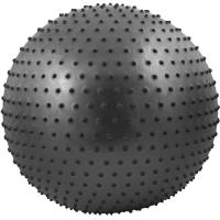 Мяч гимнастический Anti-Burst массажный 65 см (черный)FBM-65-8
